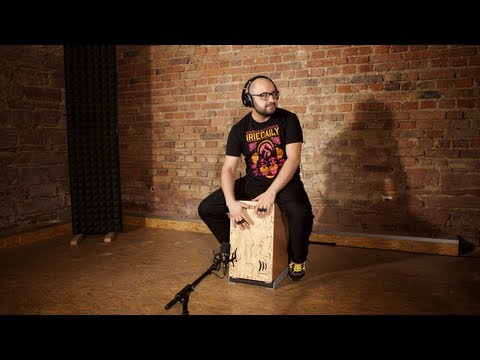 Modern Cajon Solo /// Drum & Bass Style /// DADDI BAHMANI