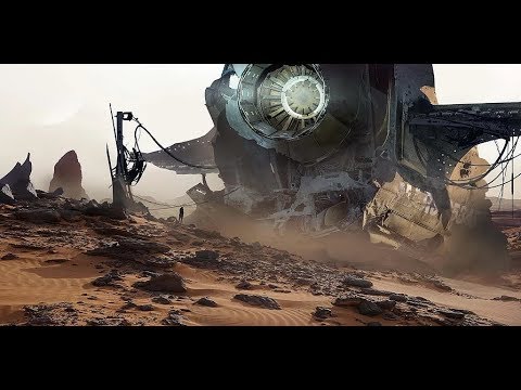 Digital Matte Painting - Crashed Ship