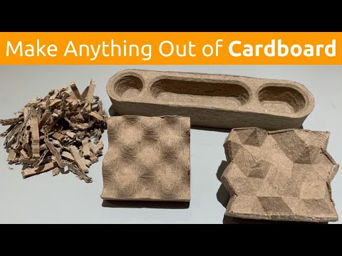 Recycle Cardboard into Anything with 3D Printing!