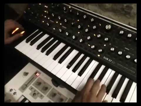 Moog Sub37 turns into Berlin School of electronic music - Earth Albedo 0.37 -