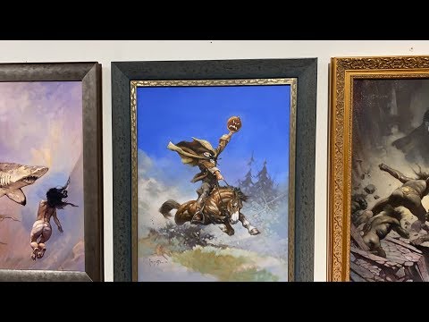 We Visit The Frank Frazetta Art Museum