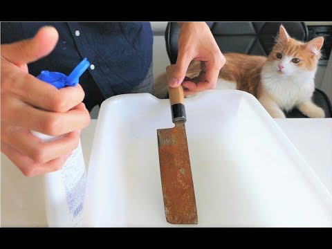 Polishing a Rusty Knife