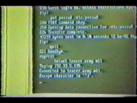 Dutch Hacker Attacking Pentagon via FTP (1991)