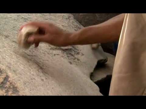 African rock gong in Nubia