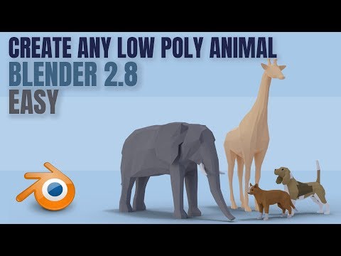 Low Poly Animals