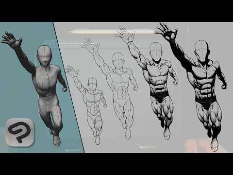 How I Use the 3D Models in Clip Studio Paint’s App to Draw a Pose