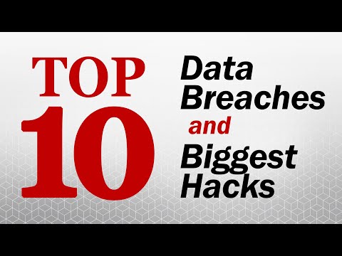 The Top 10 Data Breaches and Biggest Hacks