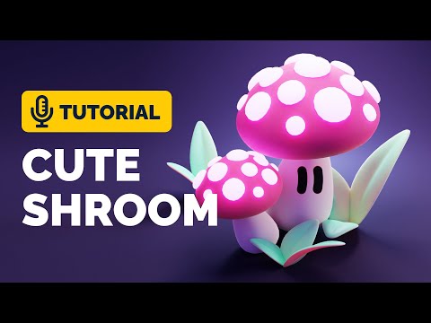 Cute Mushroom Full Tutorial