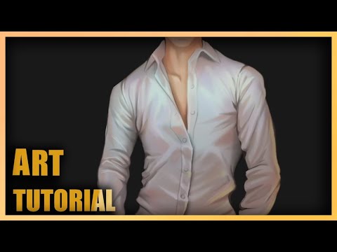 HOW TO PAINT/DRAW CLOTHES with those perfect folds