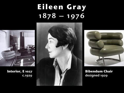 A brief introduction to Eileen Gray