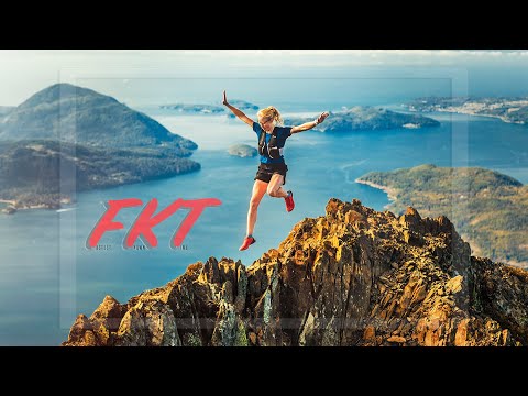 FKT: FASTEST KNOWN TIME!!! Jeanelle Hazlett Trail Running on Mount Brunswick, BRITISH COLUMBIA