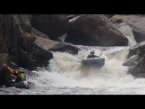 Class V Packrafting, Colorado's Greatest Wilderness run on Los Pinos River