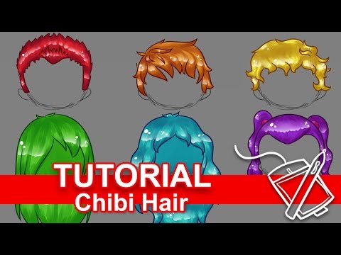 Tutorial: How to Draw Chibi Hair [Six Ways!] (For Beginners)