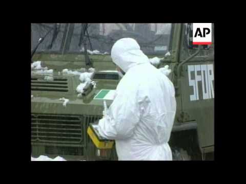 BOSNIA: CHECKS FOR DEPLETED URANIUM