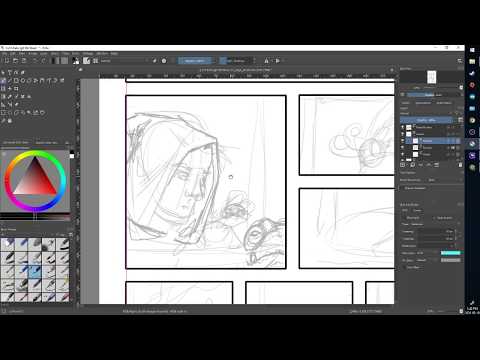 Krita For Comics Ep. 5: Pencilling