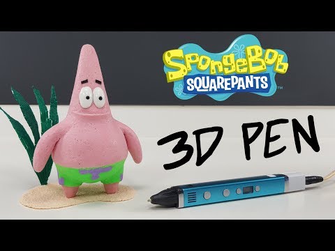 Patrick Star - Best friend of spongebob - 3D pen