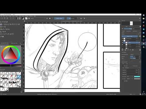 Krita For Comics Ep. 6: Inking