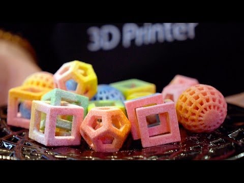 This is what 3D-Printed Food looks like!