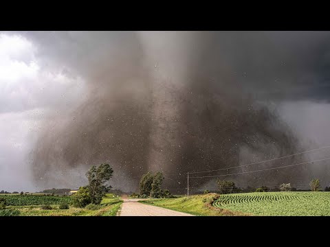 *CLOSE RANGE* The Dalton/Ashby, MN EF4 Tornado - Full Chase and Life Cycle - July 8th, 2020