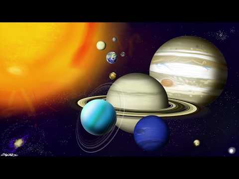 Solar System Speedpaint with KRITA