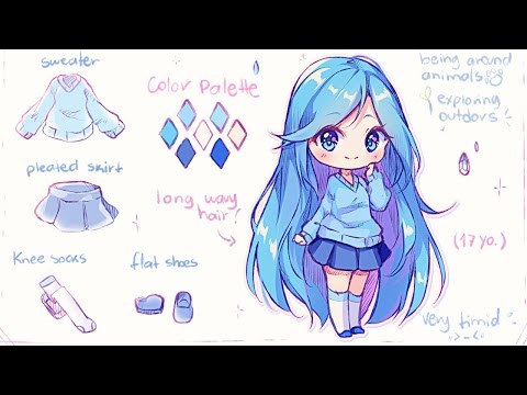 【Speedpaint】 Sapphire - Sketch Reference