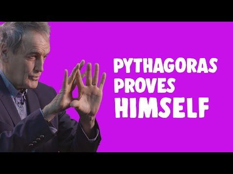 Pythagoras Proves Himself (Explanation of what a Proof is by means of a visual proof)