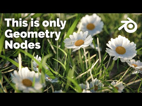 Procedural Flower - Blender Geometry Nodes 3.1 Tutorial