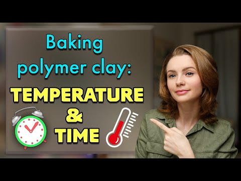 Baking Polymer clay: Right Temperature & Time.🌡⏰ Русские субтитры