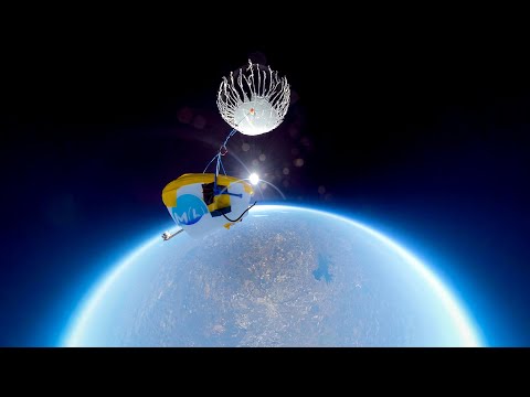 Full Flight of Insta360 Weather Balloon Flight