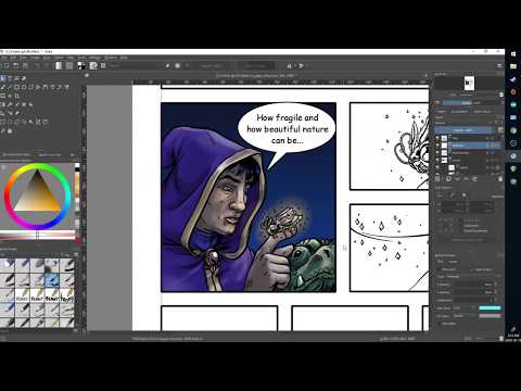 Krita For Comics Ep. 10: Lettering