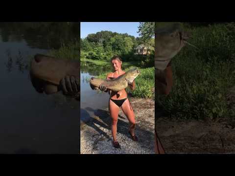 27lb Flathead Catfish weighed on HME Scales.