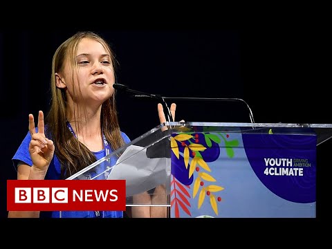 Greta Thunberg mocks world leaders in 'blah, blah, blah' speech.