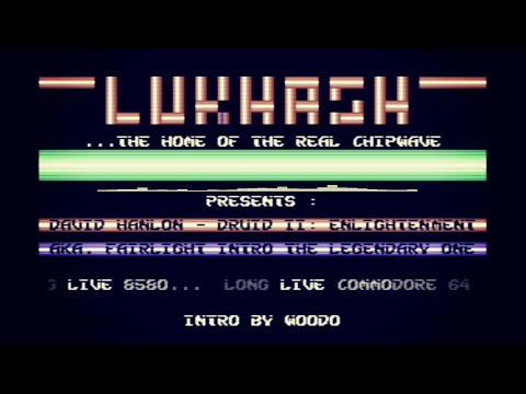 DRUID II: ENLIGHTENMENT / FAIRLIGHT CRACK INTRO (1987) 🧙 - C64 REMIX [LukHash] ❤️