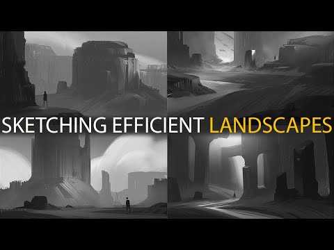 How To Sketch Landscapes: Tutorial