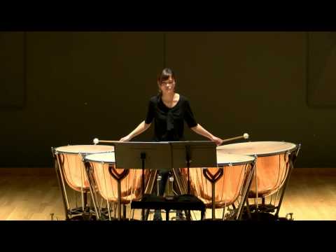 Saëta from Eight Pieces for Four Timpani by Elliott Carter