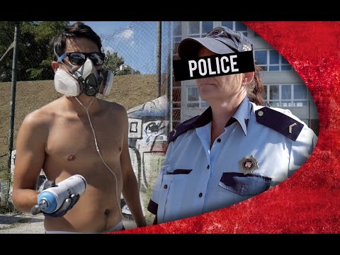 GRAFFITI WRITER vs POLICE