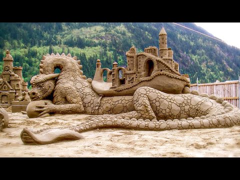 Incredible sand castles