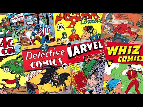 History of the Golden Age of Comics