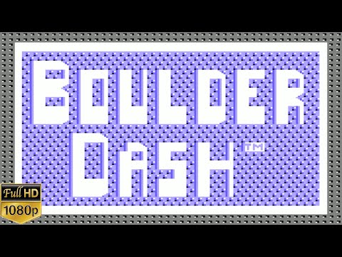 Boulder Dash - C64 full playthrough