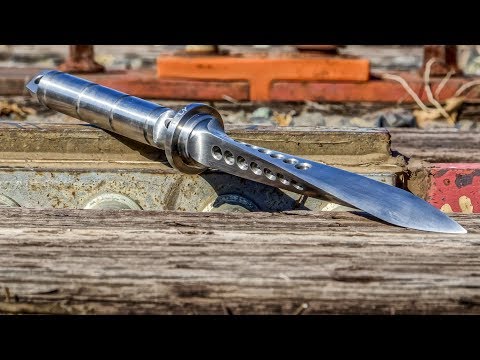 First ever hand made Jagdkommando Knife without a lathe or CNC machine Part 1