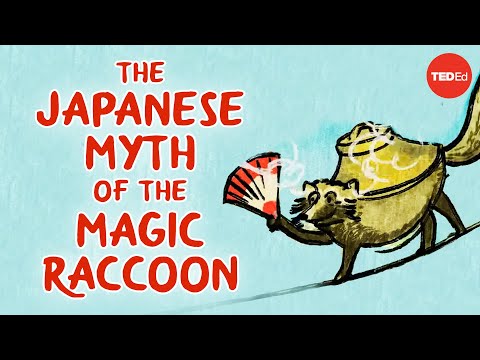 The Japanese myth of the trickster raccoon - Iseult Gillespie