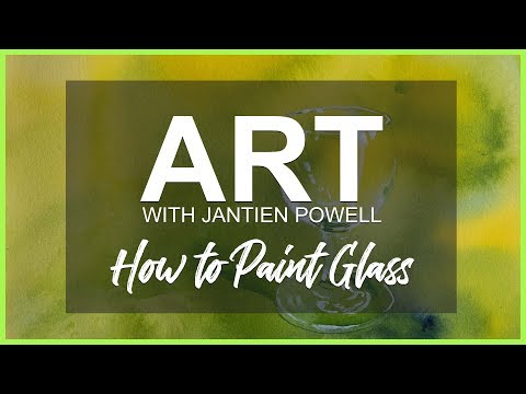 How to Paint Realistic Glass with Acrylic Paints