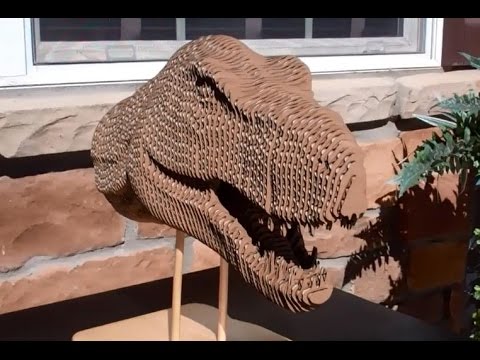 Cardboard Art - Laser Cutter - 3D Art