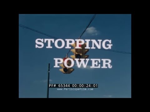 Firestone world bestos company asbestos brake pads promo film 'stopping power'