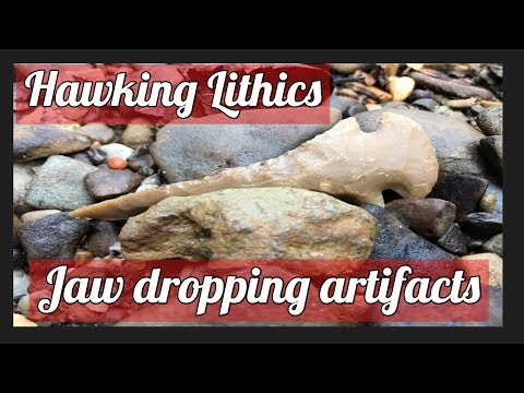 Arrowhead hunting #51 Hawking Lithics Dreams do come true!