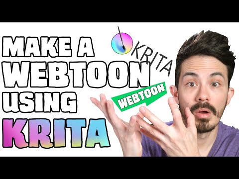 How to Make a Webtoon Using Krita - Tutorial for Canvas and Originals