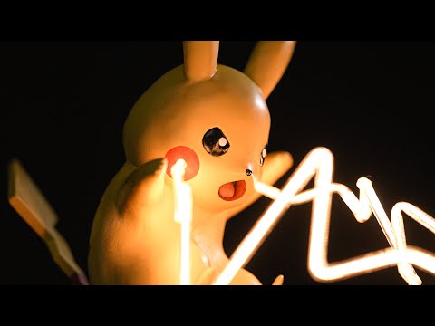 Making Pikachu with a 3D Pen because I couldn't get the Pokémon Bread