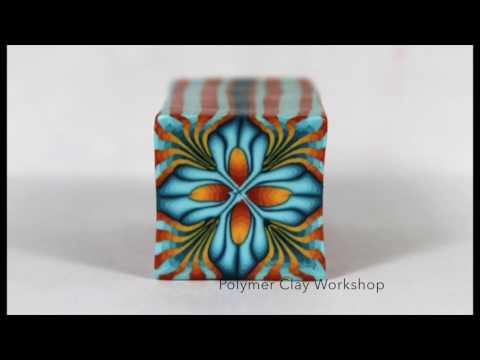 Polymer Clay Cane Tile (See description)