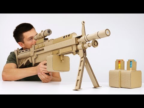 How to Make Highly Detailed Cardboard Gun