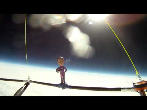 Bobblehead in Space